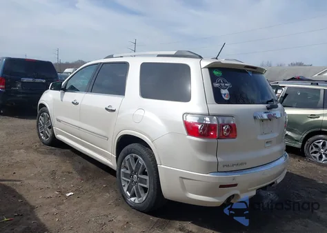 2011 GMC Acadia Denali из США, поврежденный, VIN 1GKKVTED4BJ302982